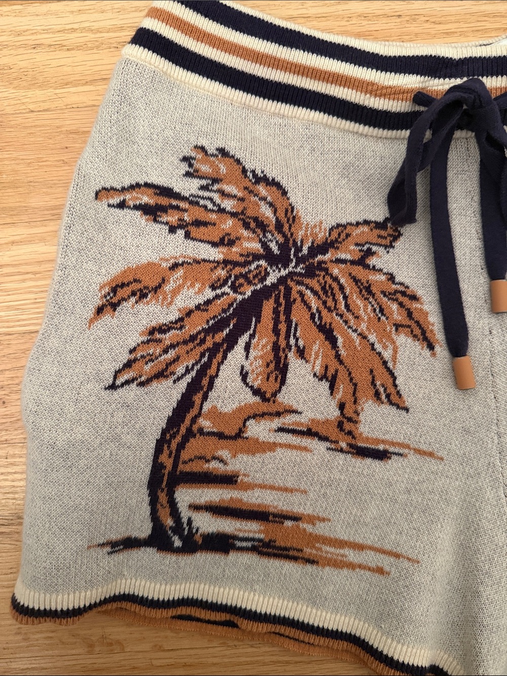 Zimmermann Tropicana Jacquard-Knit Cotton Shorts, sz 1 ($425 retail) - Picture 5 of 10